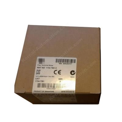 China PLC Cable Industrial DC-AC Automation Series 24V I/O CPU Terminal Module 1794-TB3G for sale