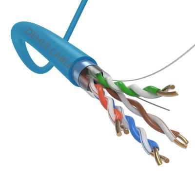 China Manufacturer OEM Brand Factory Cat5e Network Lan Cable Cat 5e STP 4 Pair 24AWG 0.5mm CCA Cat5 4Pair 1000ft 305m Meter CAT 5e FTP Price for sale