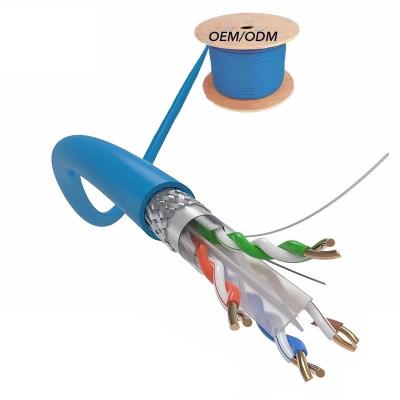 China Bulk High Performance S/Ftp Cat6 Roll Sftp Cat 6 305M 1000Ft 23Awg Sftp 305 M Ethernet Kabel Cable CAT6 for sale