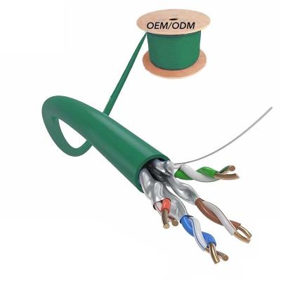 China Original Lan Kabel 100M 305M Lan Kabel 100M 305M Cables Roll U/FTP Cat7 Netzwerkstecker 100% Copper Original Communication Ethernet Cable for sale