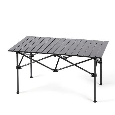 China Medium Rectangle Folding Outdoor Folding Table Supplies Camping BBQ Picnic Table Portable Self Driving Travel Small Dining Table for sale