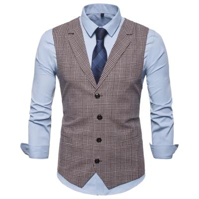 China 10730-SE28 breathable autumn 2021 striped plus size men's vest simple sehe fashion for sale