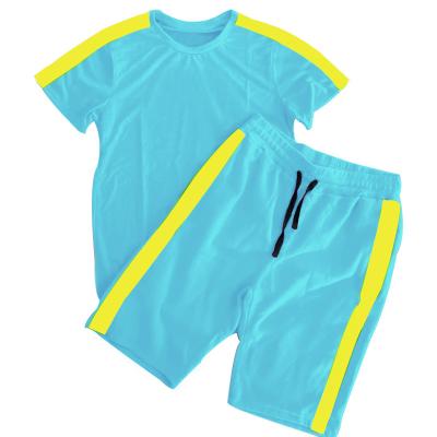 China 10701-SE44 Breathable Mens Sport Wear Tracksuits Two Piece Short Set Sehe Fashion for sale