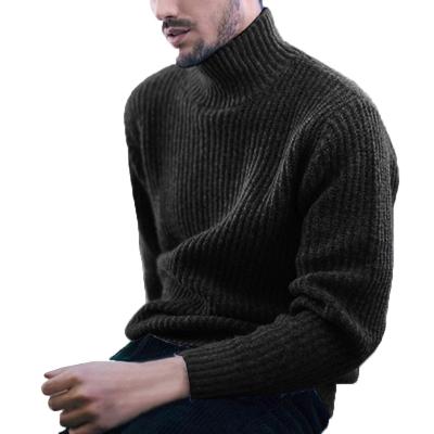 China 10708-SE54 breathable 2021 plus size 3 colors turtle neck long sleeve sweater for men sehe casual fashion for sale