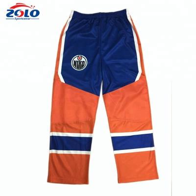 China Newest Quick Dry Custom Sublimation Printing Roller Hockey Pants for sale