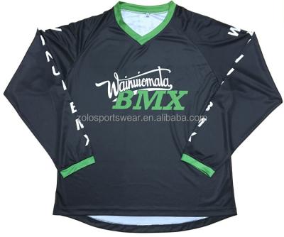 China Breathable Customizable Long Sleeve Motocross And BMX Tank Tops for sale