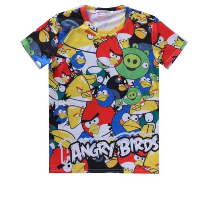 China Men's breathable professional custom sublimation printing hiphop t-shirt for sale