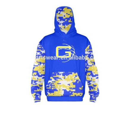 China Fully Breathable Custom Lacrosse Hoody, Dye Sublimation Hoody for sale