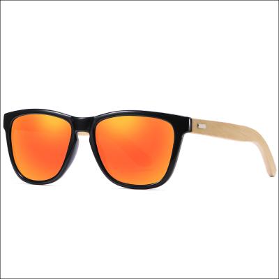 China Fashion Sunglasses KDEAM Fashion Women Men's Bamboo Sunglasses UV400 Polarized Sun Glass Wooden Custom Private Label for sale