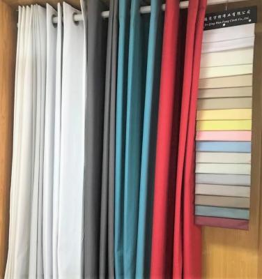 China BLACKOUT BREATHABLE AND FIRE RETARDANT CURTAIN FABRIC for sale