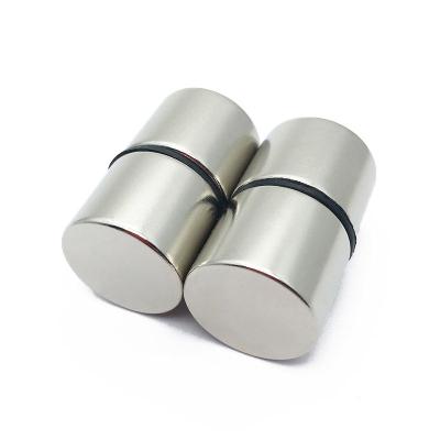 China Strong Neodymium Magnet N50 N52 Industrial Permanent Cylinder Manufacturer Magnet Industrial Magnet for sale