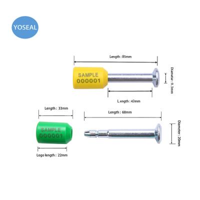 China Machine High Security ABS Plastic Strong Guard Against Theft Container Truck Trailer Shipping Bolt Joint for sale