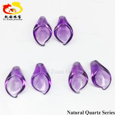 China Color Set or Fire Flower Bunch Shape Natural Amethyst Quartz Gemstone for Bracelet Jewelry Making for sale