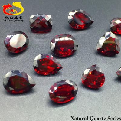 China Garnet Stone Price Custom Shape Red Facet or Fire Color Cut Price Rough Garnet for sale