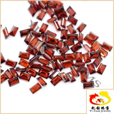 China Fire Wand Color Play or Step Cut Untreated Quartz Garnet Stone Gems Natural for sale