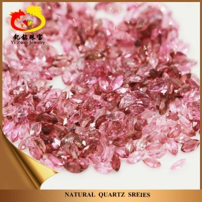 China Color Set or Fire Hot Selling Natural Facet Cut Marquise Shaped Natural Tourmaline Stones for sale