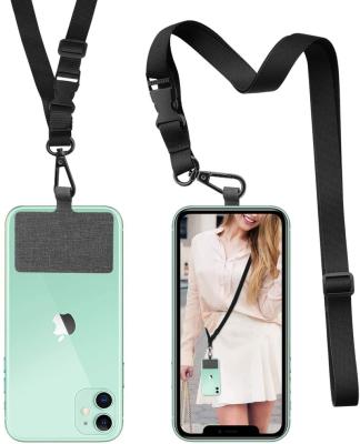 China Custom Durable Cell Phone Necklace Lanyard Bracelet Phone Case Phone Bag Key Cross - Body Lanyard for sale