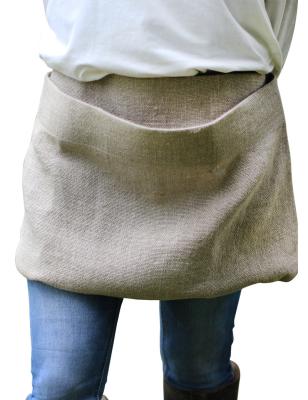 China Tidy / Stocking Logo Size Garden Half Aprons Custom Made For Women With Soft Canvas Pockets for sale