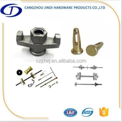 China Building Construction Building Accessories Formwork Scaffolding Tie Rod System For Concrete for sale