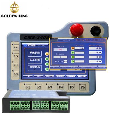 China Machinery Repair Shops 6 Axis MIG/MAG/TIG Cartesian Robot Controller Welding Robot Teach CNC Controller Robot Pendant Controller for sale