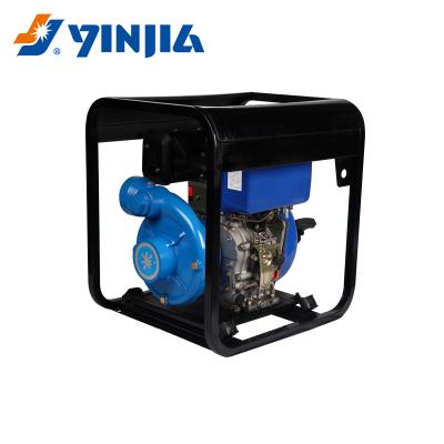 China Commercial Buildings Diesel / Gasoline Cast Iron Pumps For Agricultural Irrigation for sale