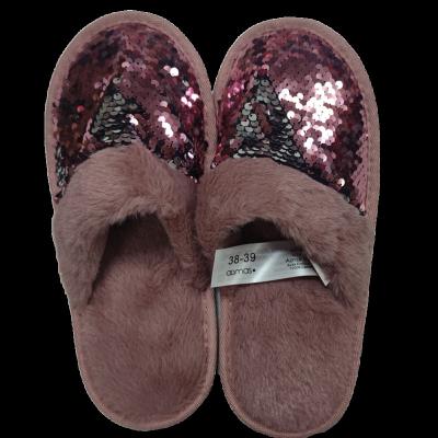 China Fashion Trend Wool Slippers High Quality Household Cotton Slippers Woolen Indoor Slippers For Women for sale