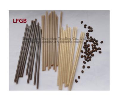 China Bio Disposable Packed Degradable Viable Individually Wrapped Bubble Tea Coffee Grounds Straw With Logo for sale