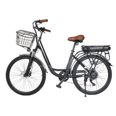 China Solomo L1 City Steel Electric Bike Women Urban Step By Mid Drive Enduro Ebike Lightweight Sports Sepeda Listrik for sale