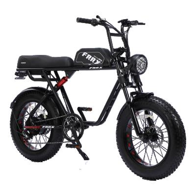 China Fax New like a motorcycle gigabyte 20 inch wide tire 7 speed mountain bike beach snowmobile off-road electric bicycle for sale