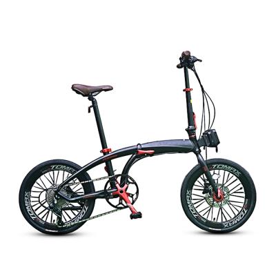 China Solomo 20 Inch 6061 Aluminum Alloy Bike 10 Speed ​​Popular Factory Wholesale Foldable MTB Bicycle OEM for sale