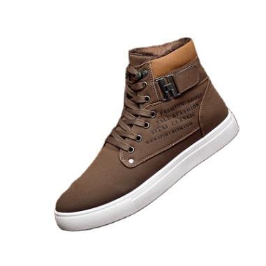 China Fashion Trend 2022 new trend men's vulcanized shoes spring and summer men's high-quality nubuck leather suede casual shoes for sale