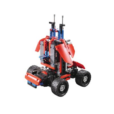 China Non-Toxic Technic 431pcs Series RC Car Model 8 In 1 Building Block DIY Car Brick Toys For Children Compatible for sale