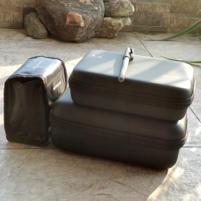 China Luxury Design Storage Bag Travel Vlog Carrying Case Bags Drone Storage Bag 3 Piece Set for sale