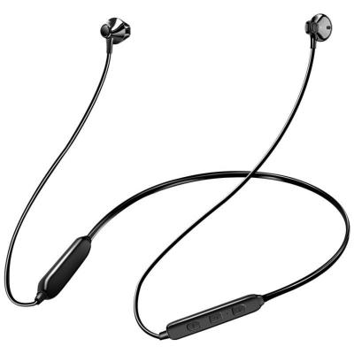 China Hot-selling Stereo Sound Amazon Metal Wireless Headset Trend Neckband Earphone Sports Music Neck-mounted Wireless Headset for sale