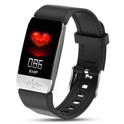 China Playback MP3 the latest most popular T1's latest ECG+PPG smart bracelet, with a smart watch to measure medical body temperature for sale