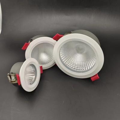 China EUROPEAN Waterproof Ip65 Dimmable Commercial Spotlight Anti Glare Ceiling Led Downlight Trimless Recessed Down Light For Hotel Downlights for sale