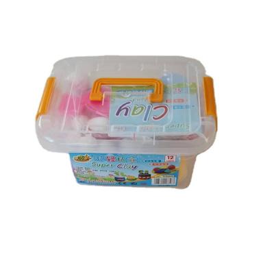 China Wholesale Handmade Air Dry Stock 12 Colored One Box Non-Toxic Super Lightweight Clay for sale