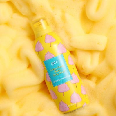 China Refresh Gel Body Lotion Logo Customized Body Care Moisturizing Bath Care Whipped Organic Soap Shower Gel for sale