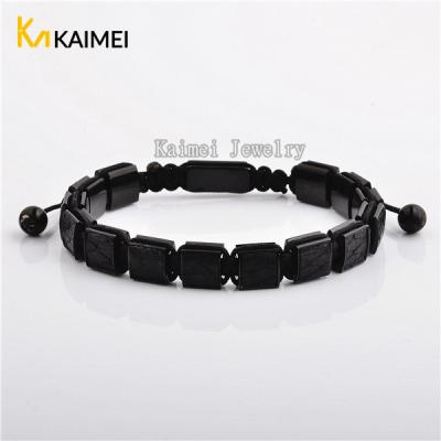 China Hot Products 316L Stainless Steel Charm Jewelry Python Leather For Bracelet for sale