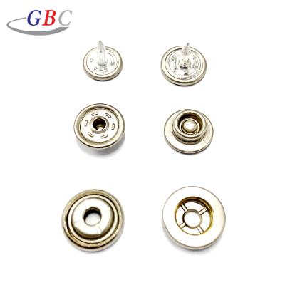 China European Dry Cleaning Market Snap Buttons 10mm Button For Leather for sale