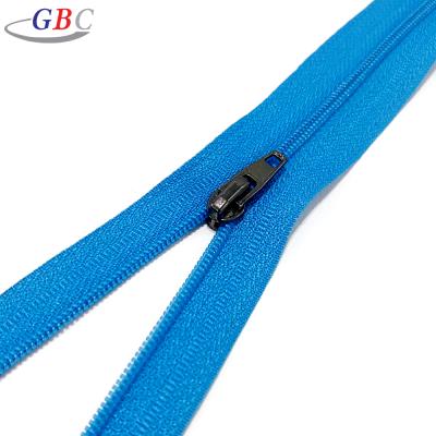 China 3# Open End Invisible Competitive High Quality Nylon Zipper For Luggage Bags for sale