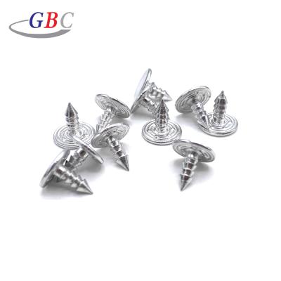 China Dry Cleaning Aluminum Leg Button Screw Nail For Jeans Buttons Accessories for sale