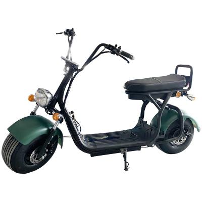 China Fat Tire Unisex Electric Scooter Black Lithium OEM Electric Motorcycles Full Size for sale