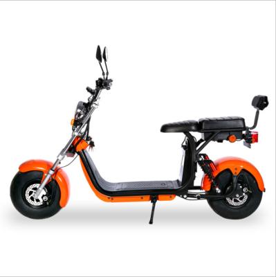 China hot sale 2 wheel fat tire unisex electric scooter harly style modern shock absorption 1500w 30mph for sale