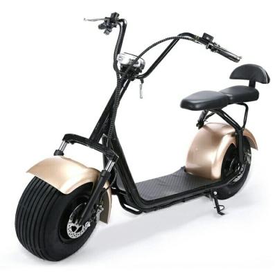 China 2021 KUJAV Two Wheel Harly Citycoco Unisex Electric Scooters Adult 1000W 2000W for sale