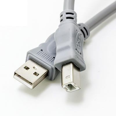 China PVC 1.5 M Size Quality USB2.0 Printing Share Cable Type A Male To Type B Male Cable for sale