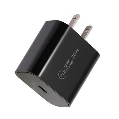 China 20W Palladium Fast Mobile Phone Charger Smart Match Charging USB Charger For iPhone Charger for sale