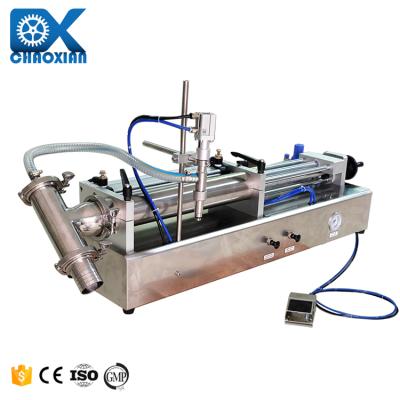 China Semi-Automatic Nozzle Anti-Drip Filler Anti-Drip Food Self-Suction Oil Liquid Liquid Filling Machine for sale