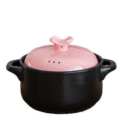 China Sustainable Ceramic Cookware Casserole , Casserole Hot Cold Pot for sale