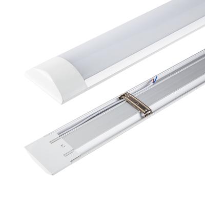 China Factory 1200mm Plastic Desktop Full PC 1500mm Painted Iron LED Purification Lamps Batten Ceiling Led Lighting Fixture Linear Fixture for sale